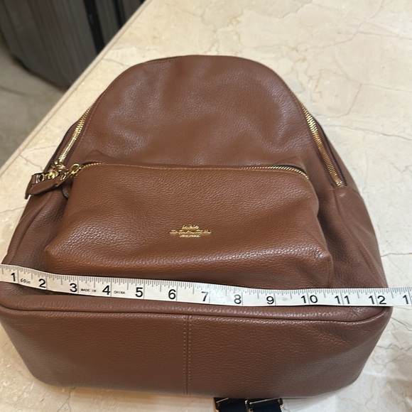 Coach Charlie Leather Backpack Tan color - Picture 11 of 11